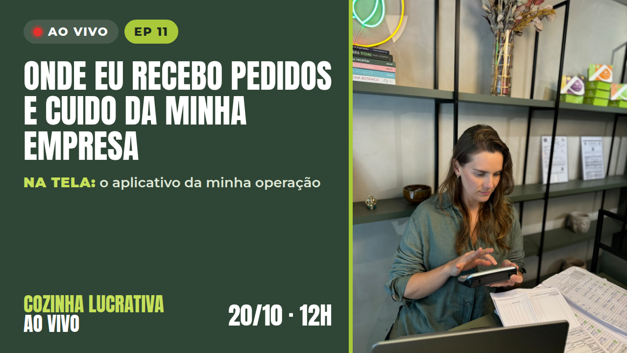 Onde Eu Recebo Pedidos e Cuido da Minha Empresa