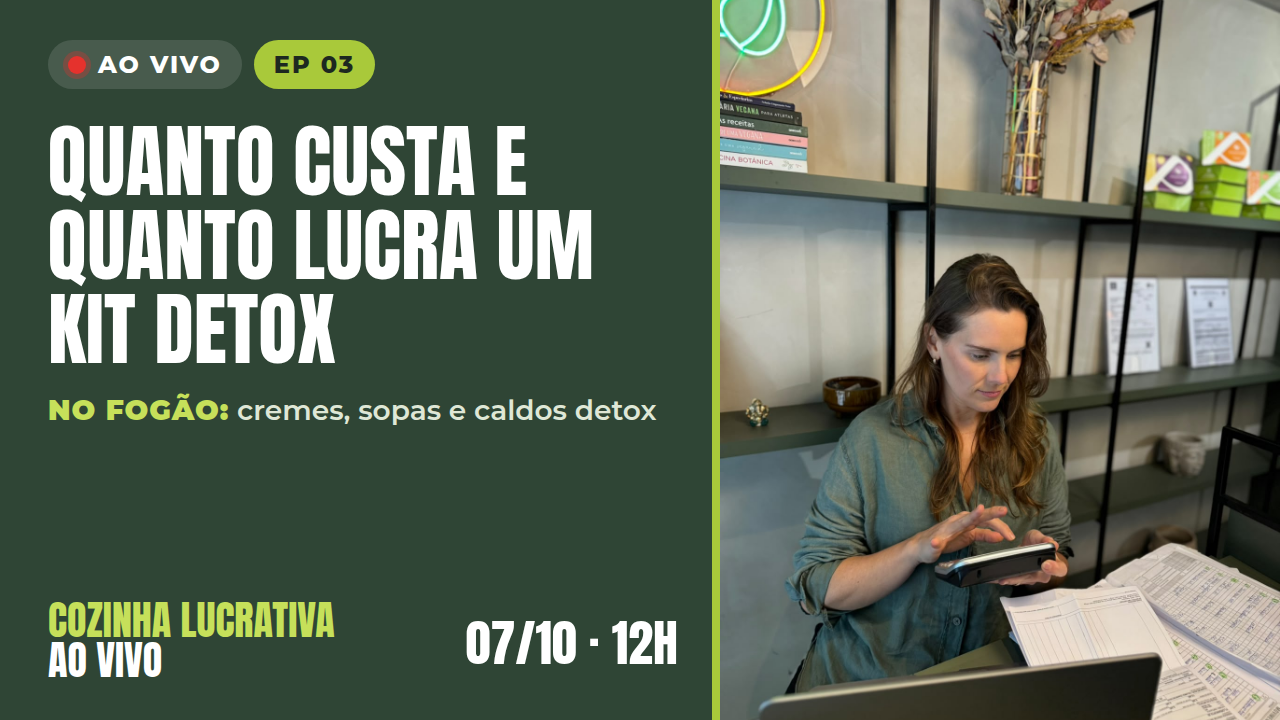 Quanto Custa e Quanto Lucra um Kit Detox