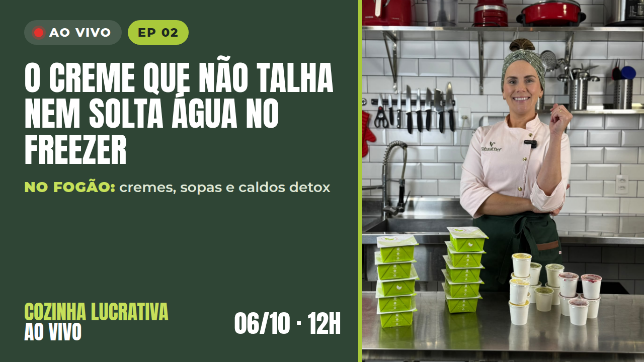 O Creme que Não Talha Nem Solta Água no Freezer